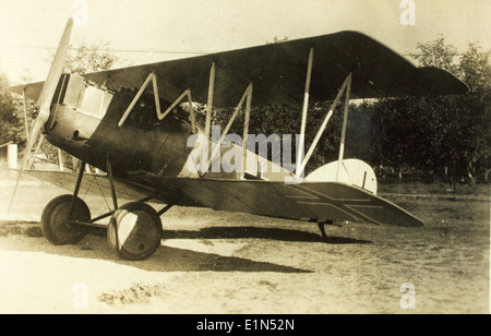 Die Pfalz D.. XII war ein deutsches zweiflügeliges Kampfflugzeug, das während des Ersten Weltkriegs eingesetzt wurde und für sein unverwechselbares Design und seine starke Leistung im Kampf bekannt war. Stockfoto