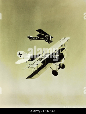 Die Pfalz D.. XII war ein Kampfflugzeug der Luftstreitkräfte im Ersten Weltkrieg. Bekannt für sein unverwechselbares Design, spielte es eine wichtige Rolle im Luftkampf während des Konflikts. Stockfoto