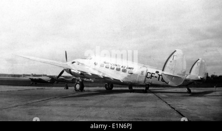 Lockheed, Modell 14-H2, Super Electra Stockfoto