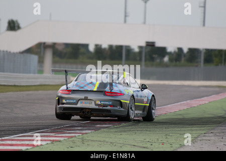 Porsche 911 GT3 Cup von Antonelli Motorsport team, getrieben von NEGRA PIETRO (ITA), Porsche Carrera Cup Stockfoto