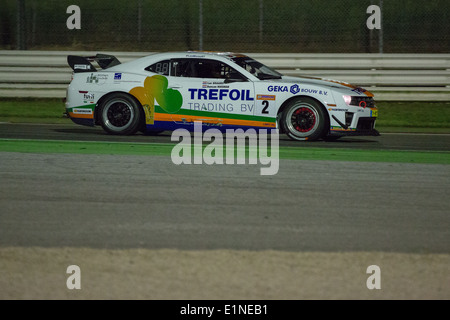 Chevrolet Camaro GT4 PRO, v8-Racing-Team, angetrieben von HUISMAN Duncan (NED), der europäischen GT4-Serie Autorennen Stockfoto