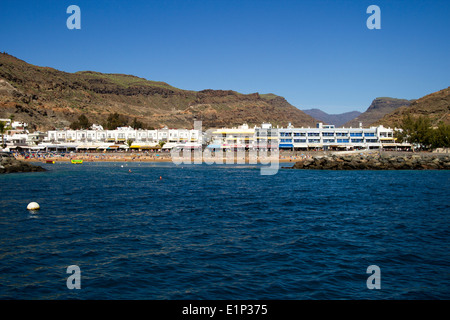 Puerto De Mogan Stockfoto