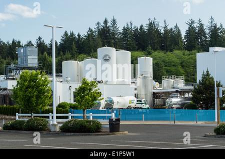 Tillamook Käserei Pflanzenteil von Tillamook County Creamery.  Tillamook Oregon Stockfoto