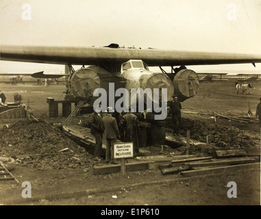 Historischer Flug Trans Atlantic Stockfoto