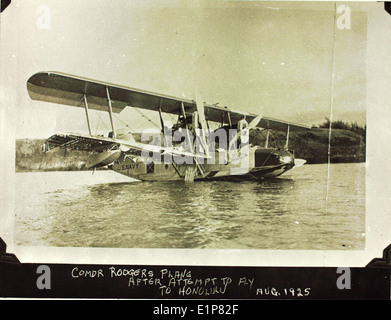 Historischer Flug Trans Pacific Stockfoto