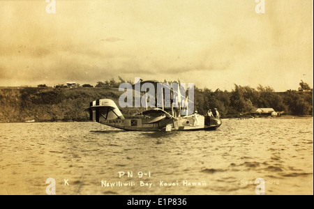 Historischer Flug Trans Pacific Stockfoto