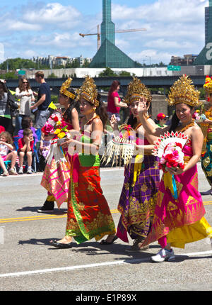 Portland, Oregon, USA, 7. Juni 2014. Portland, Oregon, USA, 7. Juni 2014. Rose Festival jährliche Parade durch die Innenstadt von 7. Juni 2014 © Editorials/Alamy Live News Bildnachweis: Editorials/Alamy Live News Stockfoto