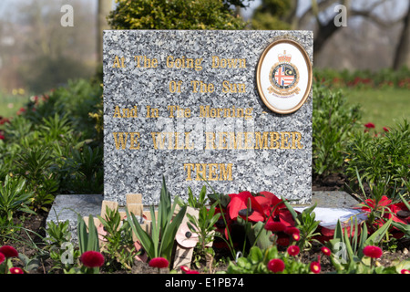 UK, Colchester, The National Malaya & Borneo Veterans Association, Erinnerung Stein. Stockfoto