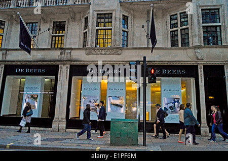 De Beers, Piccadilly, City of Westminster, London, England, Vereinigtes Königreich Stockfoto