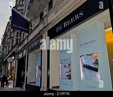 De Beers, Piccadilly, City of Westminster, London, England, Vereinigtes Königreich Stockfoto