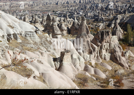 Spektakuläre Landschaft von Kappadokien, Türkei Stockfoto