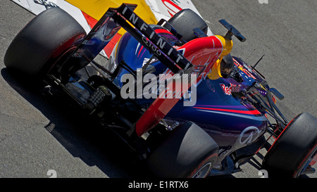 Sebastian Vettel in Monaco Stockfoto