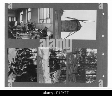 Dieses Foto vom Canadian war Memorials Fund zeigt Soldaten der 15. Sikhs, Gurkhas und anderer Regimenter, die für ihre Tapferkeit während des Ersten Weltkriegs anerkannt wurden. Stockfoto