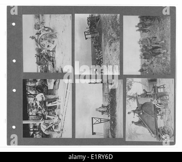 Das Foto des Canadian war Memorials Fund zeigt indische Soldaten der 15. Sikhs, 18. Lancers und anderer Regimenter, die während des Ersten Weltkriegs in Frankreich stationiert waren und so zu den Kriegsanstrengungen beitrugen. Stockfoto