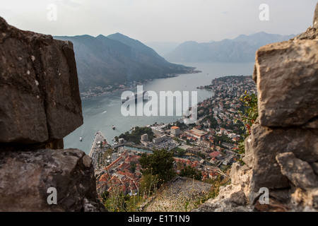 Saint John-Festung in Kotor, Montenegro Stockfoto