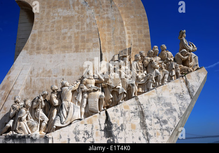 Padrão Dos Descobrimentos (Denkmal der Entdeckungen), in Belem, Lissabon (Portugal). Stockfoto