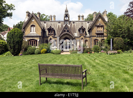 Holly Dorf Torhaus (viktorianischen gotischen Cottages) - Highgate - Camden - London Stockfoto