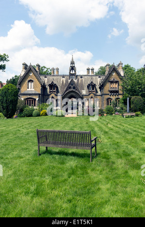 Holly Dorf Torhaus (viktorianischen gotischen Cottages) - Highgate - Camden - London Stockfoto