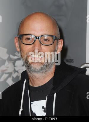 Los Angeles, CA, USA. 9. Juni 2014. Moby im Ankunftsbereich für Dritte PERSON Premiere, Pickford Center for Motion Picture Studio, Los Angeles, CA 9. Juni 2014. Bildnachweis: Dee Cercone/Everett Collection/Alamy Live-Nachrichten Stockfoto