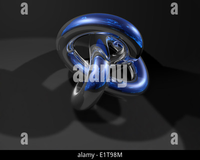 Torus gemacht in 3d software Stockfoto
