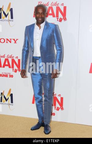 Los Angeles, Kalifornien, USA. 9. Juni 2014. Kem besucht '' denken wie ein Mann zu '' Los Angeles Los Angeles Premiere Premiere am 9. Juni 2014 an der TLC Chinese Theater, Kalifornien. USA. Bildnachweis: TLeopold/Globe Photos/ZUMAPRESS.com/Alamy Live-Nachrichten Stockfoto