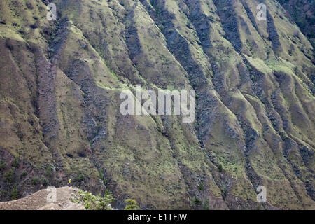 Wandern in BC Landschaft über den Fraser River Canyon in British Columbia Kanada Stockfoto