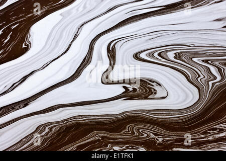 abstrakte Muster im Churn Creek Protected Area in British Columbia Kanada Stockfoto