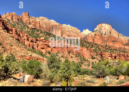 Zion Nationalpark, Utah, USA Stockfoto
