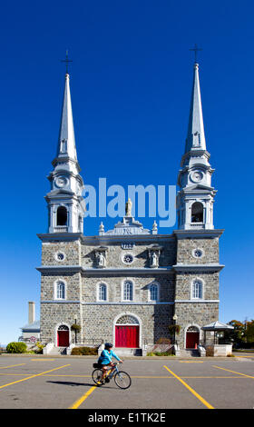 Notre-Dame-de-Bonsecours römisch-katholische Kirche, L'Islet-Sur-Mer, Quebec, Kanada Stockfoto