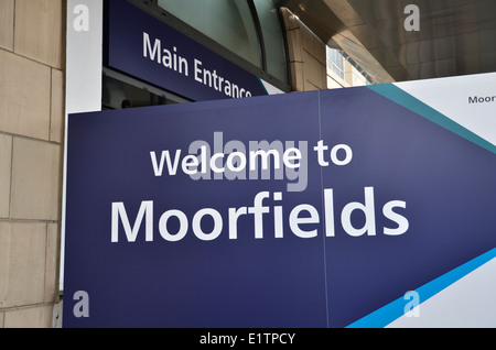 Moorfields Eye Hospital Stockfoto