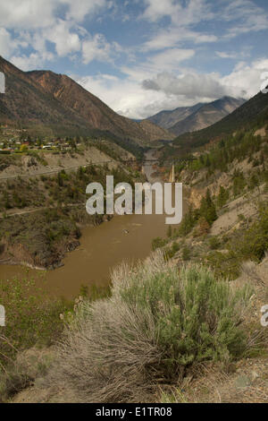 Fraser River, Lillooet, BC, Kanada Stockfoto