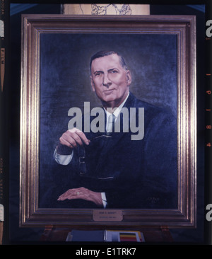 Dieses Foto zeigt Gouverneur Ross R. Barnett, der von 1960 bis 1964 Gouverneur von Mississippi war. Das Bild fängt einen Moment aus seiner politischen Karriere in der Zeit der Bürgerrechte ein. Stockfoto