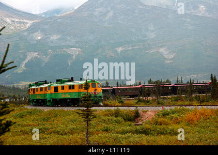 White Pass & Yukon Route Railroad Stockfoto