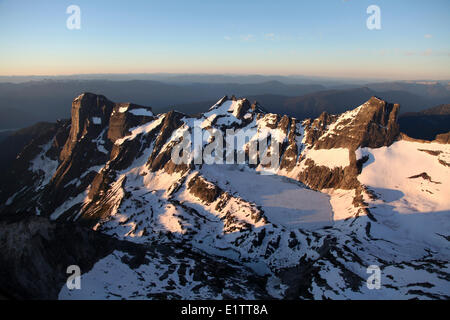 Mulvey Basin, Mt Dag, Wolfs Ohr, Gimli Peak, Valhalla Provincial Park, BC, Kanada Stockfoto