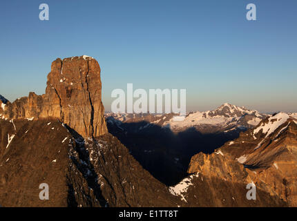 Farnham Turm, Purcell Mountains, bc, Kanada Stockfoto