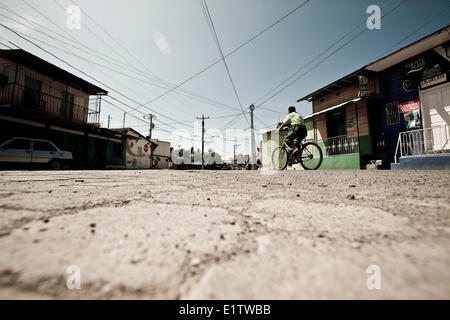 Straßen von San Juan del Sur, Nicaragua Stockfoto