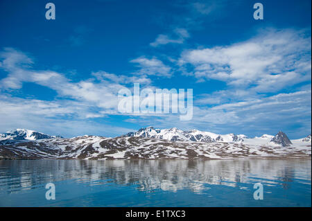 Raudfjord, Svalbard-Archipel, norwegischen Arktis Stockfoto