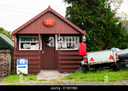 Kleinen Postgebäude in Plockton, in den westlichen Highlands von Schottland, UK. Stockfoto