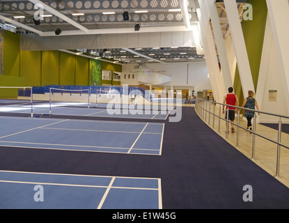 Center Parcs in Woburn Wald Stockfoto