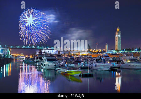 Old Montreal, Quebec, Kanada Stockfoto