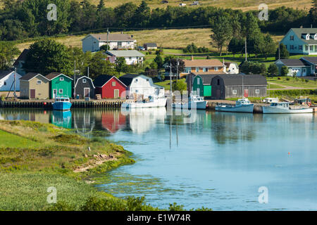 Französisch-Fluss, Prince Edward Island, Canada Stockfoto