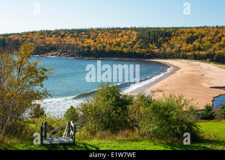 Neils Hafen Strand, Cabot Trail, Cape Breton, Nova Scotia, Kanada Stockfoto