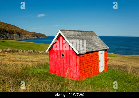 Küste, Capstick, Cape Breton Highlands, Nova Scotia, Kanada Stockfoto