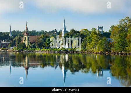 Mahone Bay, Nova Scotia, Kanada Stockfoto