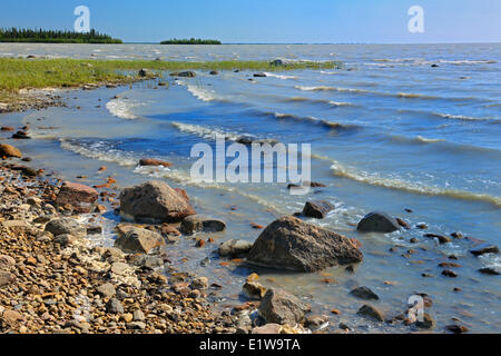 Great Slave Lake, in der Nähe von Edzo, Nordwest-Territorien, Kanada Stockfoto