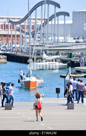 Maremagnum. Barcelona, Katalonien, Spanien. Stockfoto