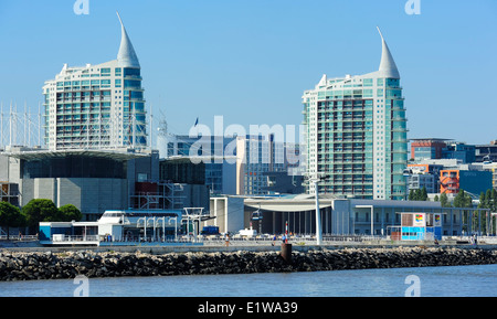 Park der Nationen, das neue Stadtviertel in Lissabon, Portugal Stockfoto