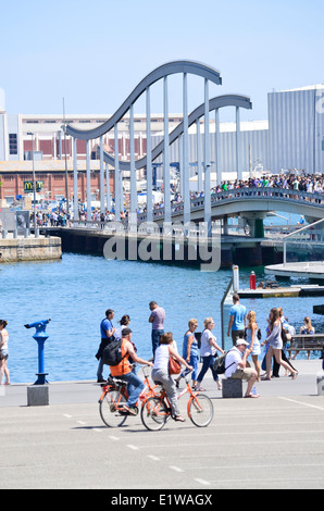 Maremagnum. Barcelona, Katalonien, Spanien. Stockfoto