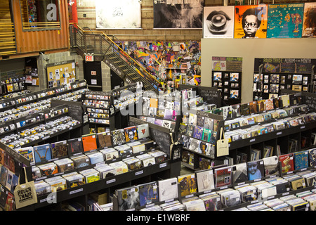Record Store Day 2014, Rough Trade New York, Brooklyn Stockfoto