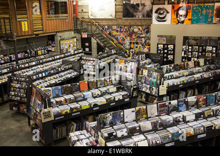 Record Store Day 2014, Rough Trade New York, Brooklyn Stockfoto